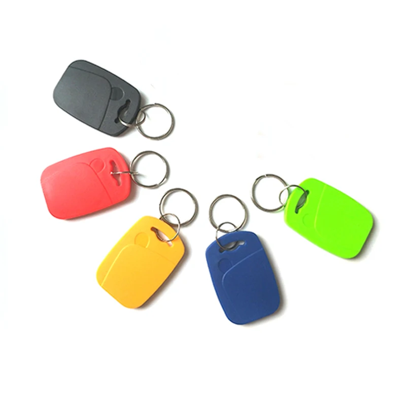 

IC+ID Dual Chip Frequency 13.56MHZ UID Changeable Writable Rewritable Composite Key Tags Keyfob RFID 125KHZ T5577 Copy Clone