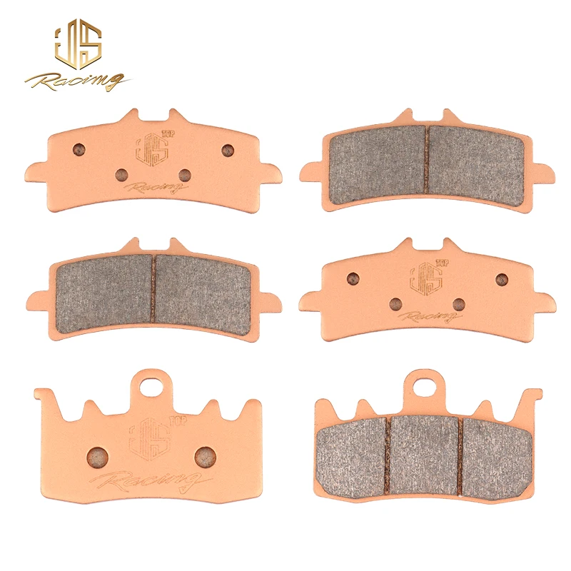 JSRAOIMG Motorcycle Accessories Copper Sintered Front Rear Brake Pads For TRIUMPH Rocket 3 R GT 2019 2020 2021 FA447HH FA630HH