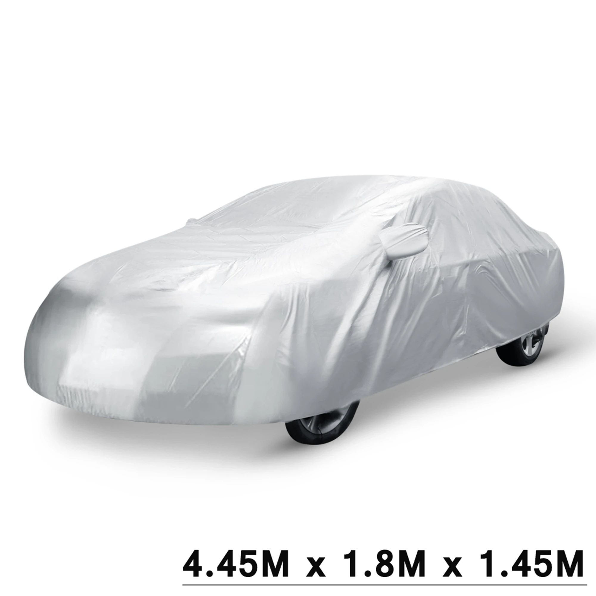 

X Autohaux Sedan Car Cover Waterproof Outdoor Sun Rain Resistant Protection for Chevrolet Cruze 4.45M x 1.8M x 1.45M