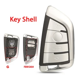 jingyuqin 4 Buttons Control Remote Key Shell Case For BMW G G30 Series Auto FOB Housing Replacement