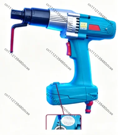 Electric Adjustable Torque Wrench, 50-130N.M Precision Fastening Tool, Portable Handheld WrenchMechanical Maintenance and Repair