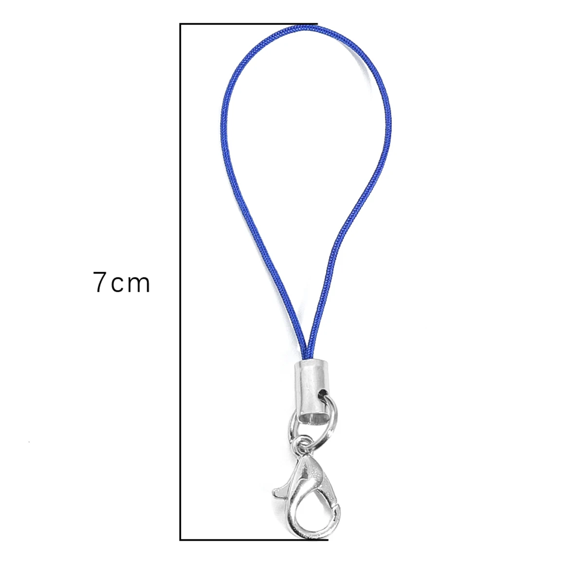 30/50/100pcs Black Strap Charm Cord Lanyard Lariat Strap Cords Lobster Clasp Rope Keychains Hooks Mobile Set Charms Jewelry Acce