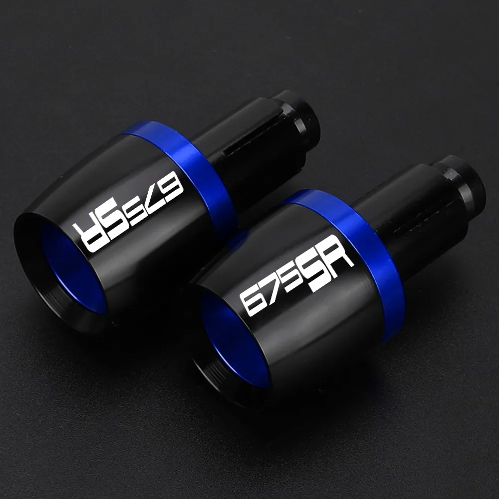 2025 2026 ل CFMOTO 675SR 675 SR 675SR-R CF675SR SR675 2024 دراجة نارية 7/8 ''22 مللي متر مقود نهاية قبضة اليد المقود ينتهي التوصيل