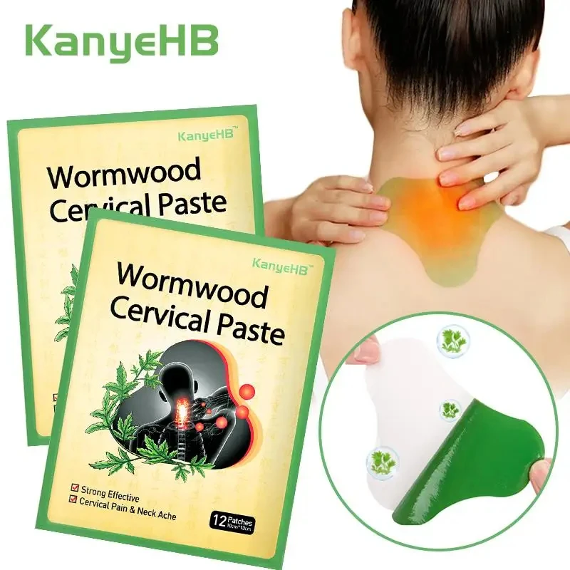 

6/12/24/60 Pieces Neck Shoulder Patch Acupuncture Patch Running Yoga Self-heating Paste Suitable for all parts of the body