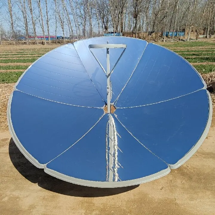 Round Concentrating Solar Cooker Solar Cooker Solar Stoves for Boiling Water, Porridge, Steamed Buns, Barbecue and Stir-frying