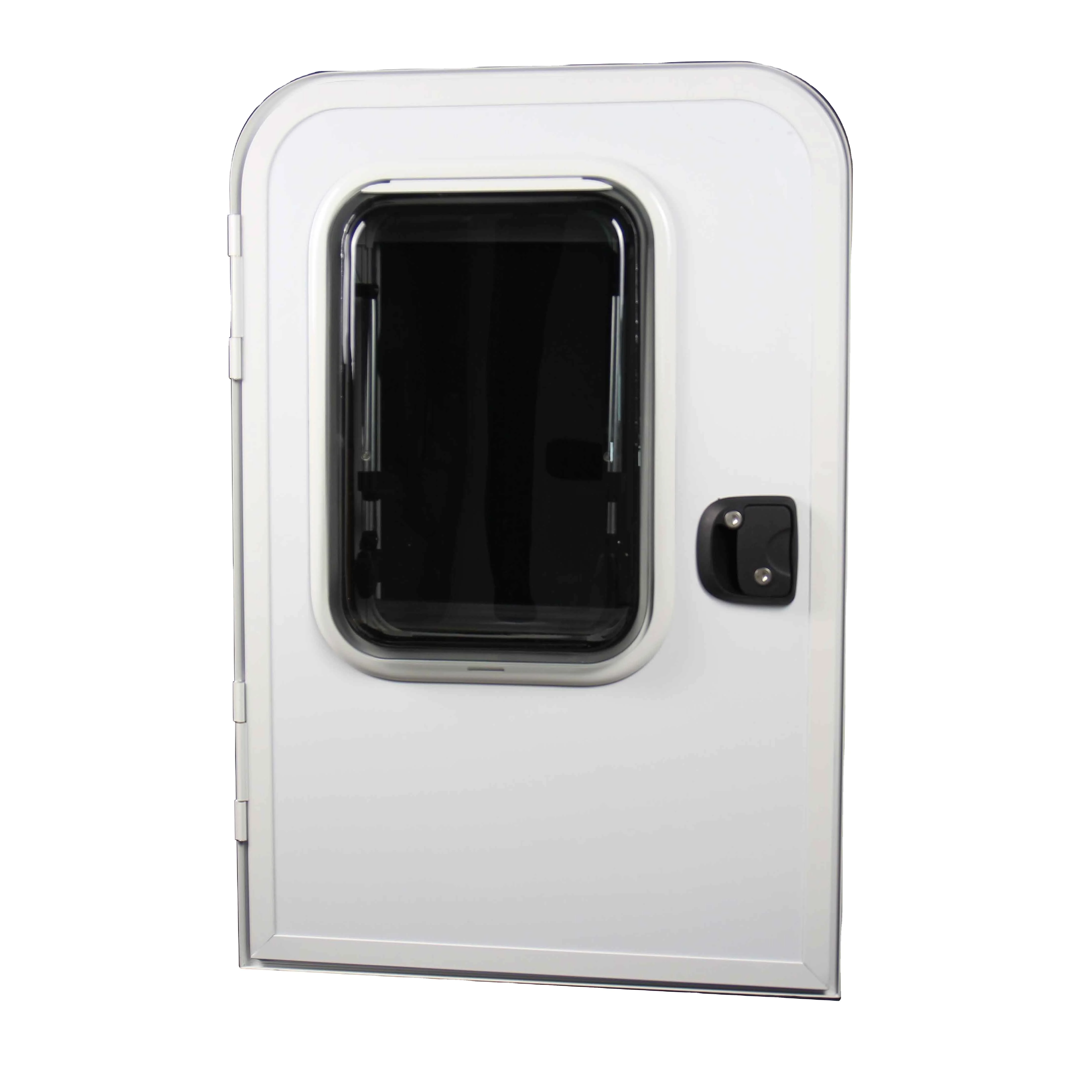 

Motorhome Caravan RV Entry Door With Acrylic Glass Window And Both Of Card Access And Key AccessCustomized Products