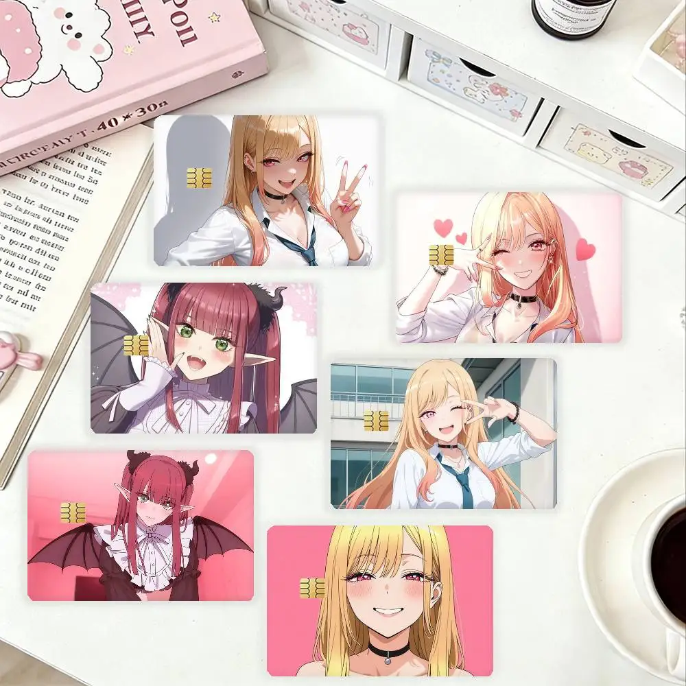 

My Dress-Up Darling HD Waterproof Card Skins Protective Stickers for Credit Bank Game Cards