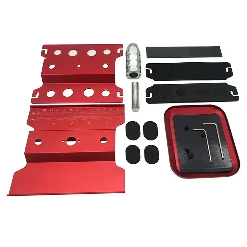 1/10 1/8 1/12RC Car TRX-4 Axial SCX10 II RC Crawler Tamiya HSP Tools,Metal Repair Station Work Stand Assembly Platform wTray