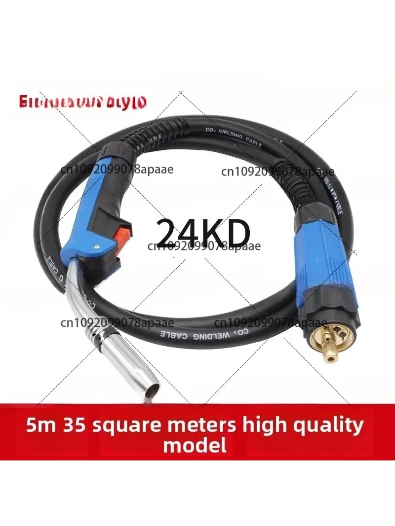 

Профессиональная сварочная горелка MB24 с проводом длиной 5 м, запасные части для сварки MIG CO2 24KD