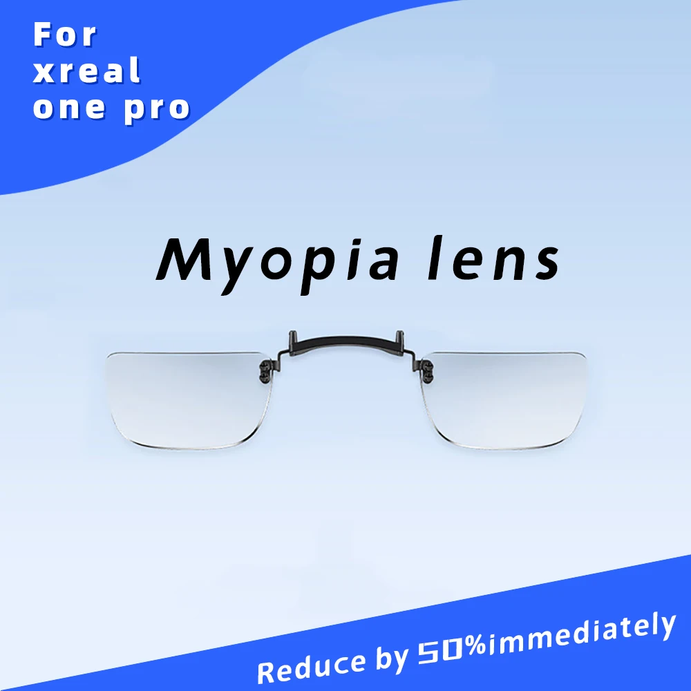 

Для очков XREAL One Pro AR, индивидуальные линзы для близорукости, линзы по рецепту, астигматизм, фаркозоркость, линзы из несферической смолы