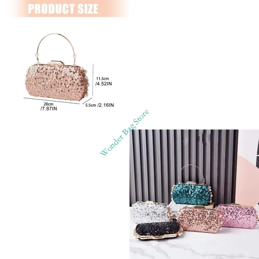 

H3CB Клатчи Кошельки Женские сумки с блестками на цепочке Вечерние сумки для вечеринок