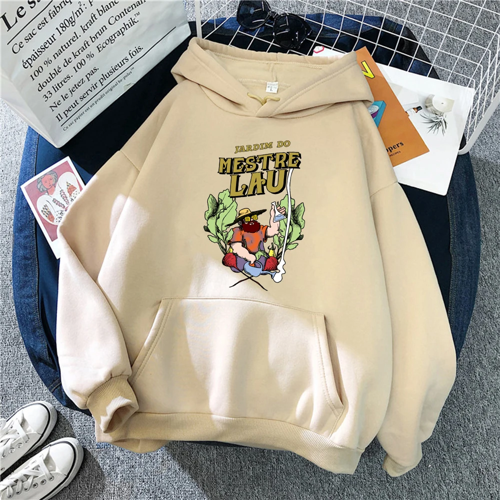 The Farmer Watering The Radish Design Women Hoodies Fashion Fleece Hoody Loose Hip Hop Hoodie Autumn Street Style Womenwear