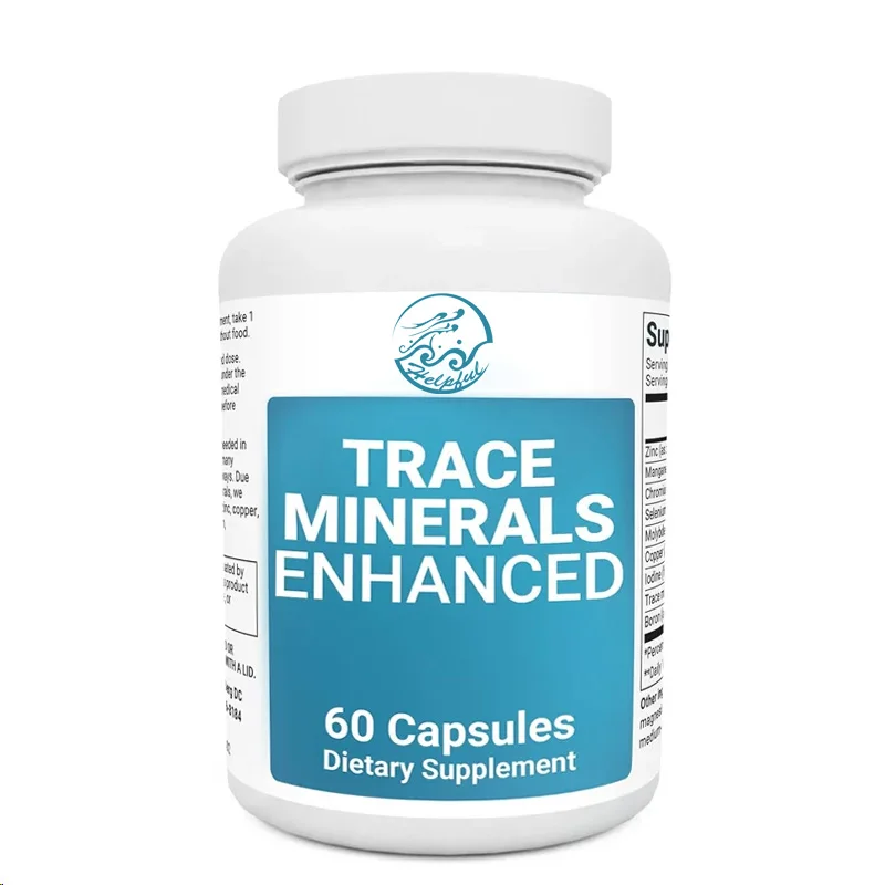 

Комплекс улучшения минералов следов — содержит более 70 питательных интенсивных здоровых минералов — пищевые добавки — 60 капсул