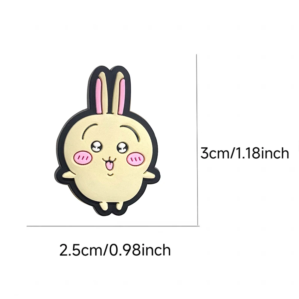 New 1-10pcs Cute Japan Cartoon Series PVC Shoe Charms Accessories DIY Creativity Sandal Wristbands Decorations Party Gifts