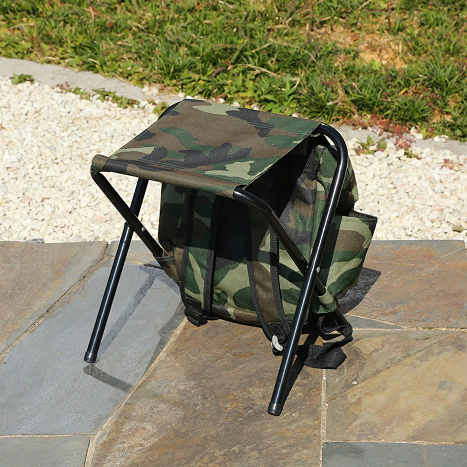 

Folding Fishing Stool Backpack Portable Chair For Outdoor Camping Hiking Fishing RV Travel Picnic Barbecue Outdoor Accessories