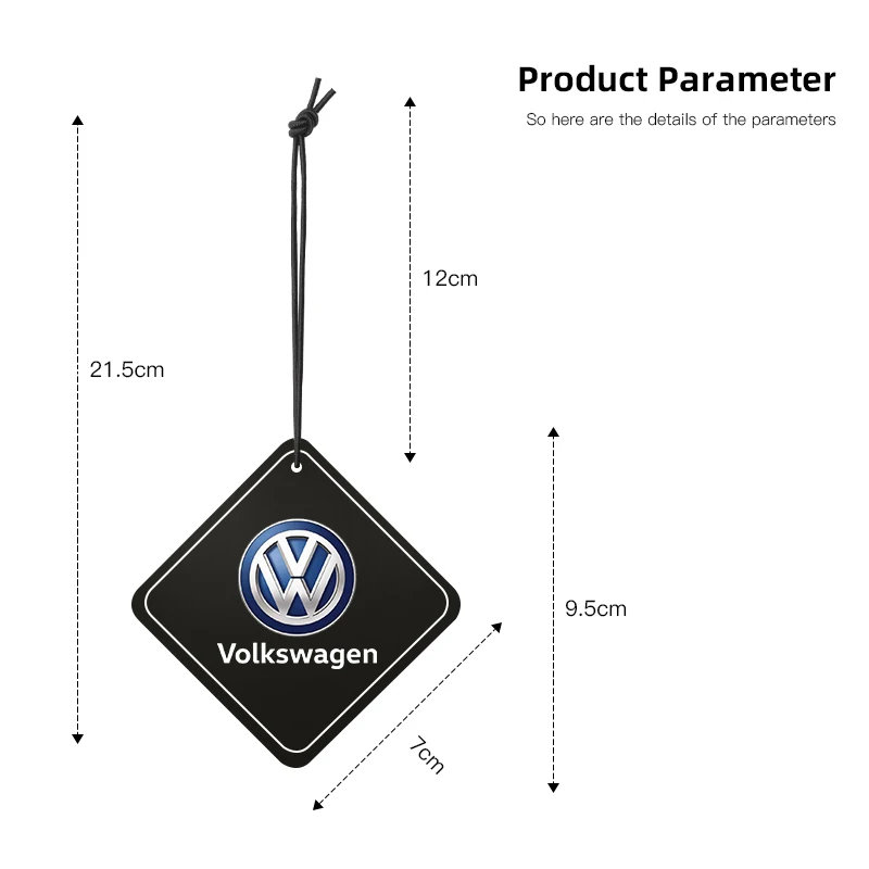 معطرات الهواء للسيارة ملحقات ناشر الروائح العلاجية لشركة فولكس فاجن GTI بولو جولف باسات تيجوان أرتيون طوارق تايجو كادي جيتا