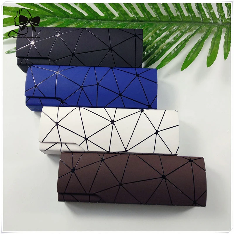 New Glasses Case Creative and Exquisite Glasses Storage Box Simple and High End Leather Handmade Glasses Case Pouch