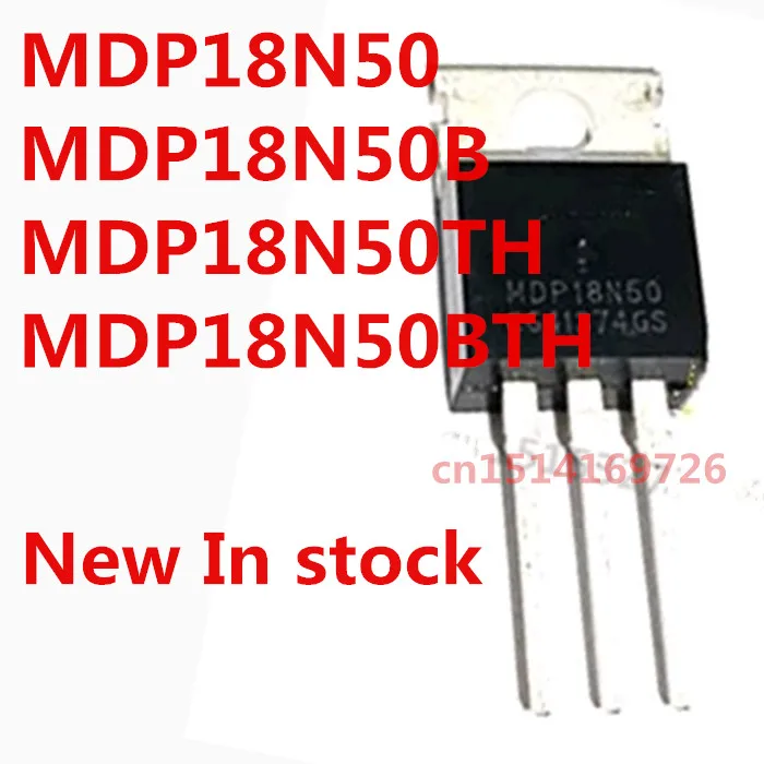 Original  5pcs/ MDP18N50 MDP18N50B MDP18N50TH MDP18N50BTH 18A/500V TO220