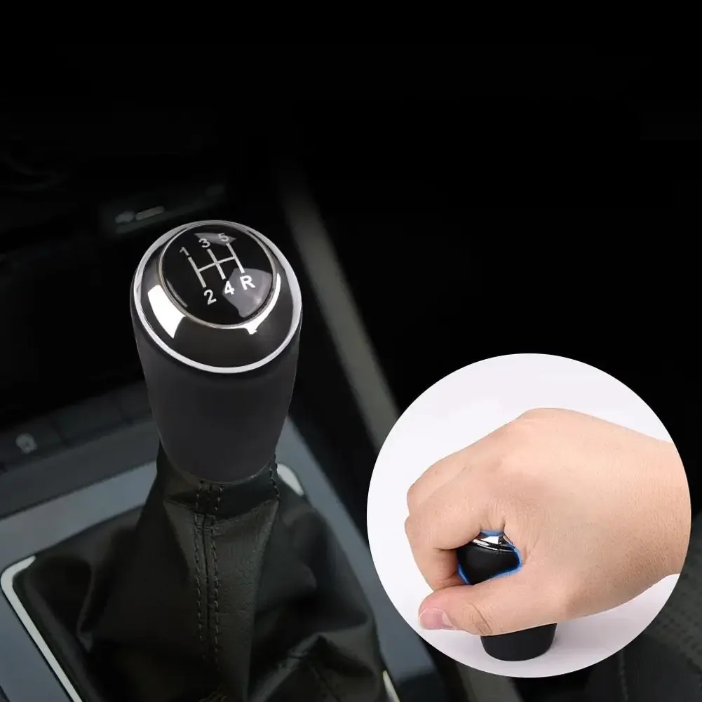

Car Interior Enhancement Black Gear Shift Knob Ergonomic Gear Shift Knob Gaiter Easy Installation Perfect Fitment