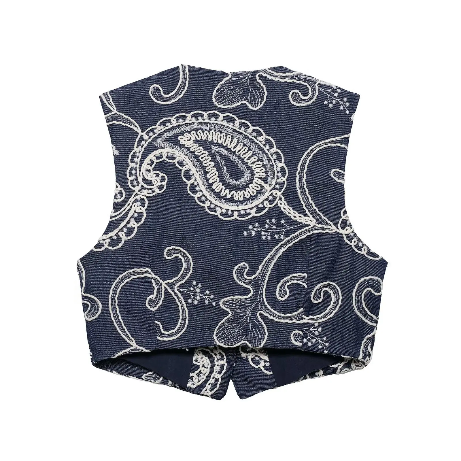 

JNLEAOG женский жилет с вышивкой, верхняя юбка, брюки H-образной формы, летнее новое поступление, модная одежда