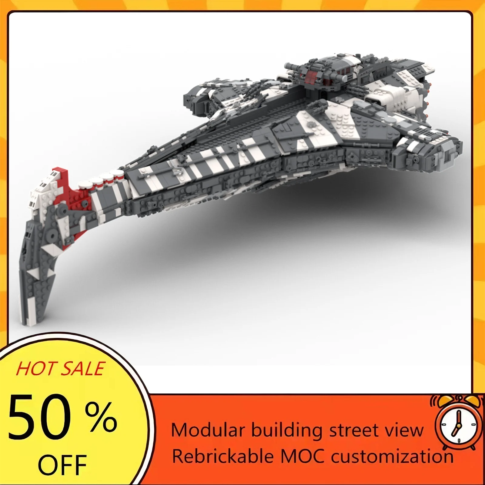 

3217PCS Popular Space War Movie Model MOC Building Bricks Spaceship Modular Technology Gifts Holiday Assemble Children Toy Suit