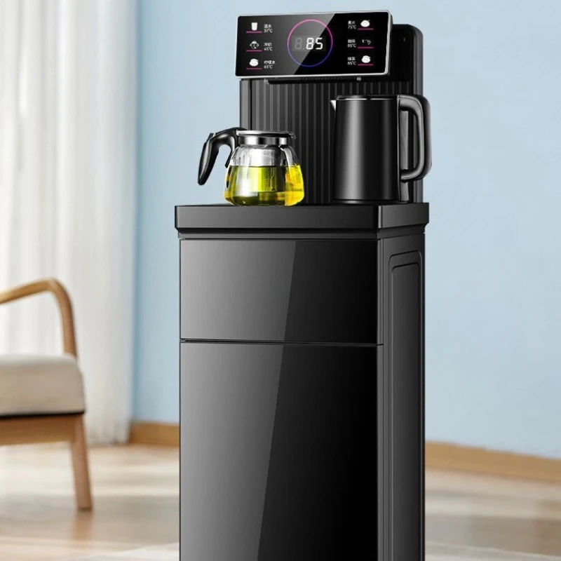 

Fully automatic intelligent AI voice tea bar machine household refrigeration and heating vertical office lower bucket dispenser