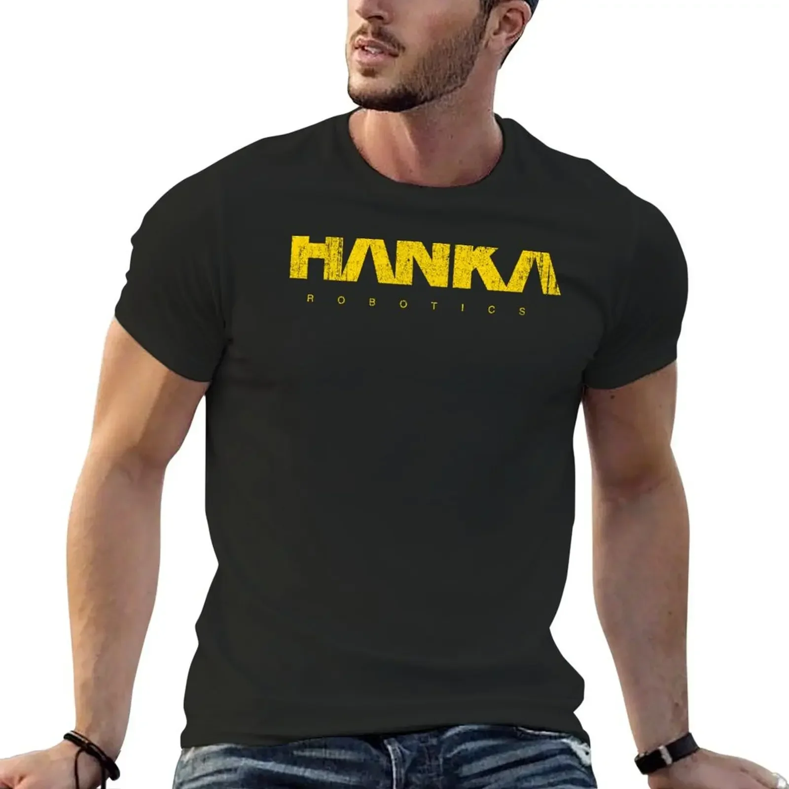 

HANKA Robotics T-Shirt cotton graphic tees vintage anime shirt graphics luxury clothes men