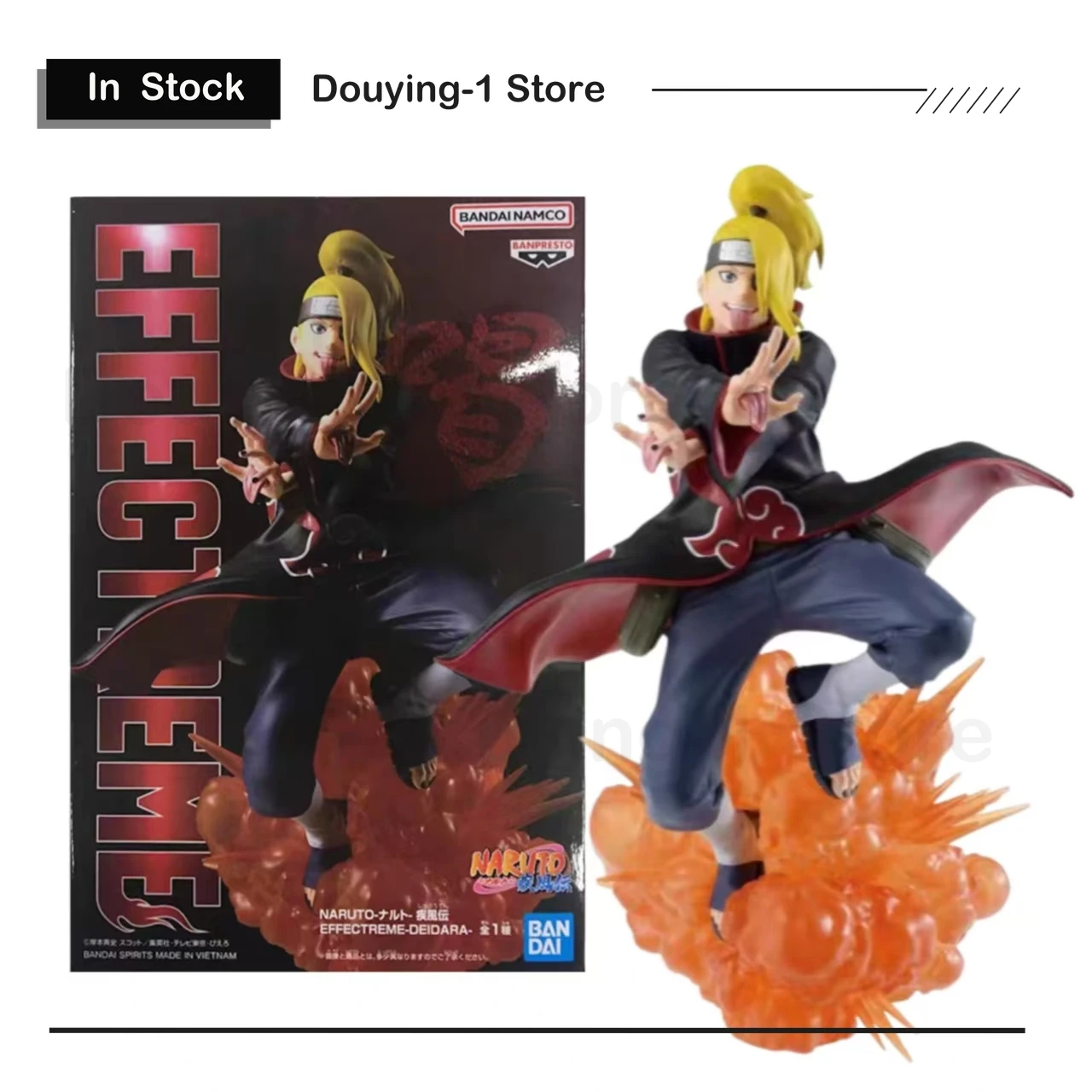 

В наличии Bandai NARU To - воздушное наслаждение- EFFECTREME DEIDARA Экшн Аниме Фигурка ПВХ Коллекционная Модель