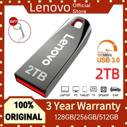 Lenovo 2TB Metal Pendrive High Speed 1TB Usb 3.0 Flash Drives 512GB 256GB Portable Usb Drive Waterproof Memoria Usb Flash Disk