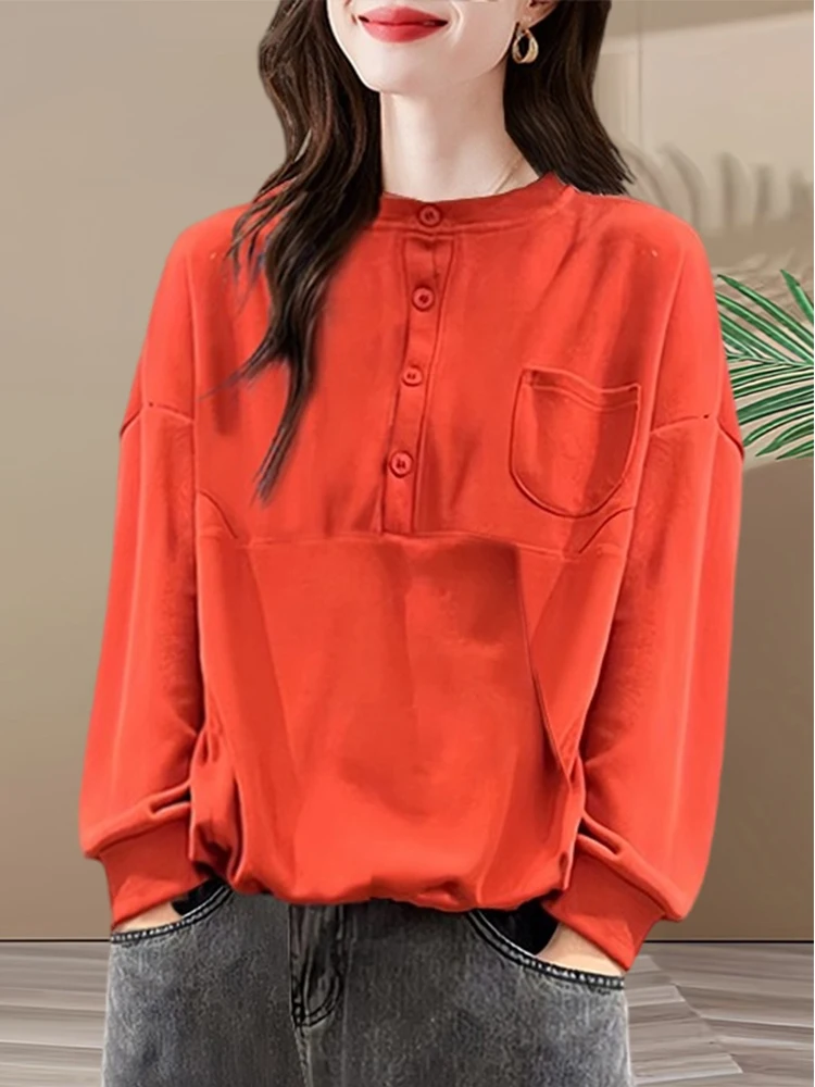 

Женский кардиган из чистого хлопка, новинка 2026 года, весна-осень, красивый, с длинными рукавами, на пуговицах, топ, модная одежда для мам