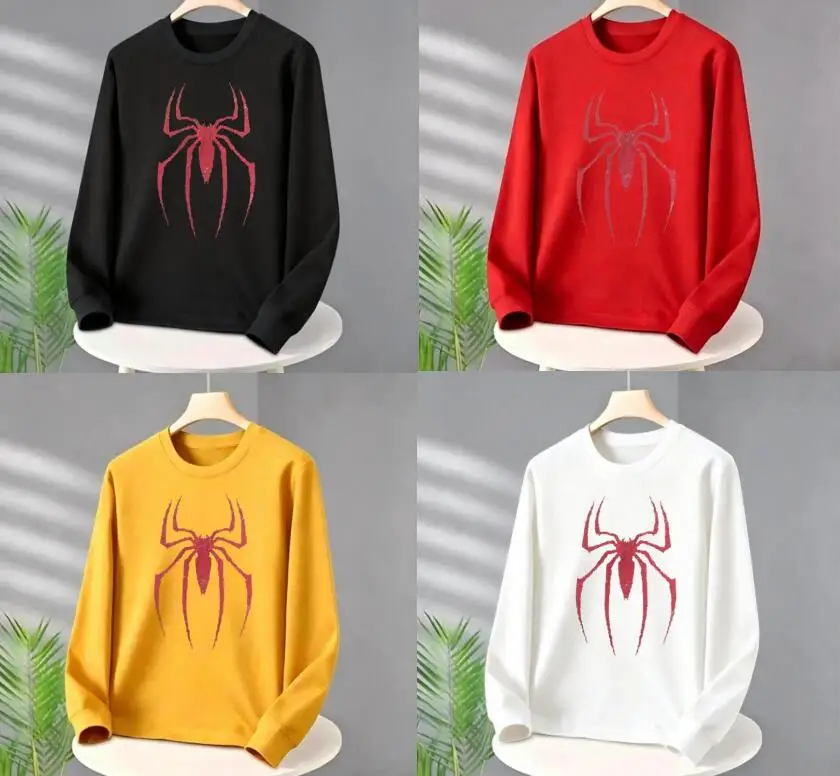 

Men's Rhinestone-Encrusted Diamond Casual Hoodie Sweatshirt Anime Streetwear Fashion Designer Male Fans Clothing