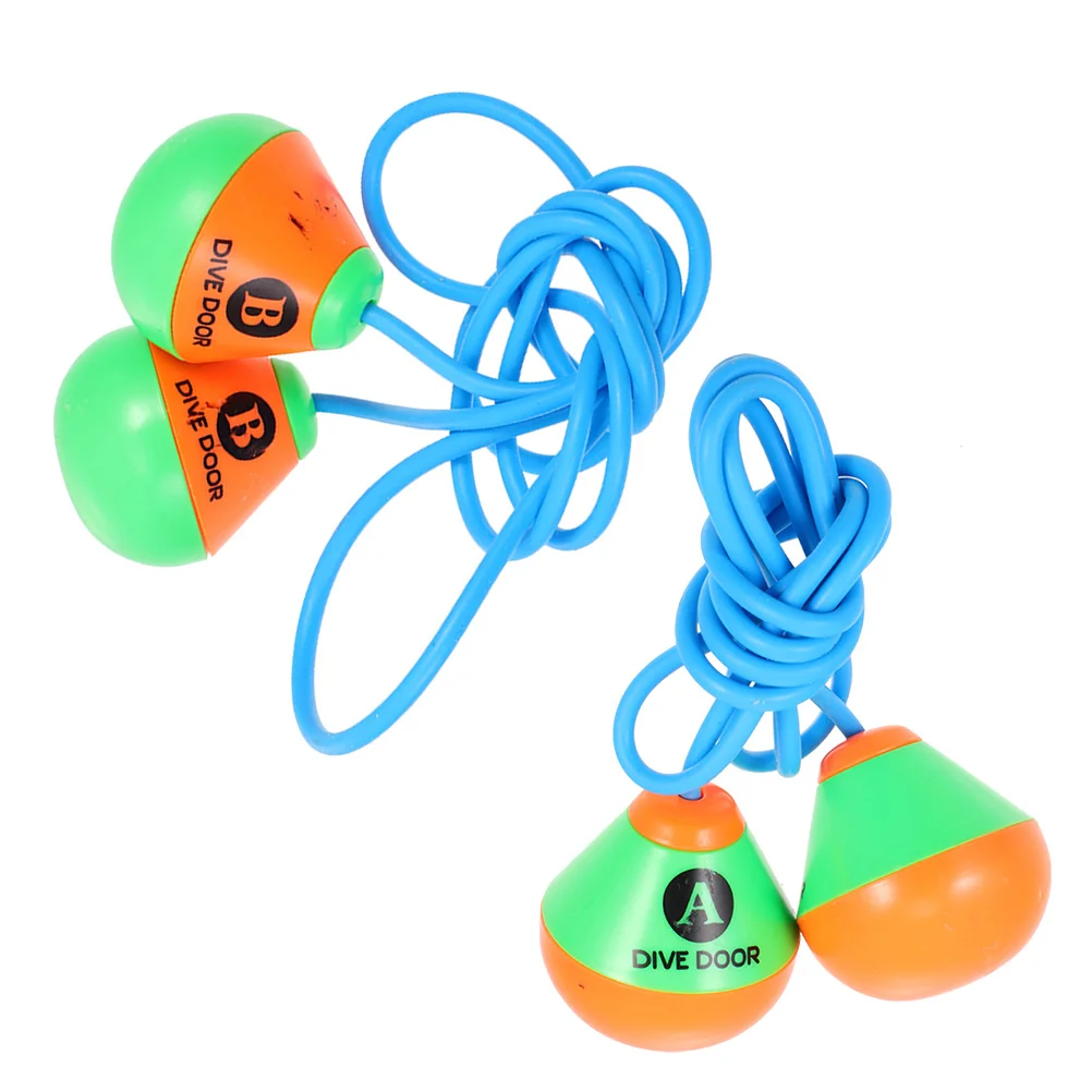 2 pezzi bambini anelli di allenamento per il nuoto arco subacqueo aiuti per l'immersione migliora le tecniche giochi divertenti in piscina attività estive all'aperto 2,5 m