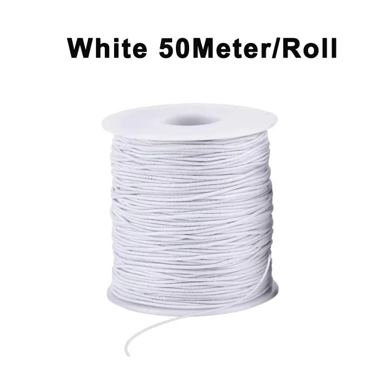 Elastic Cord 1mm Stretchy String for Bracelets
