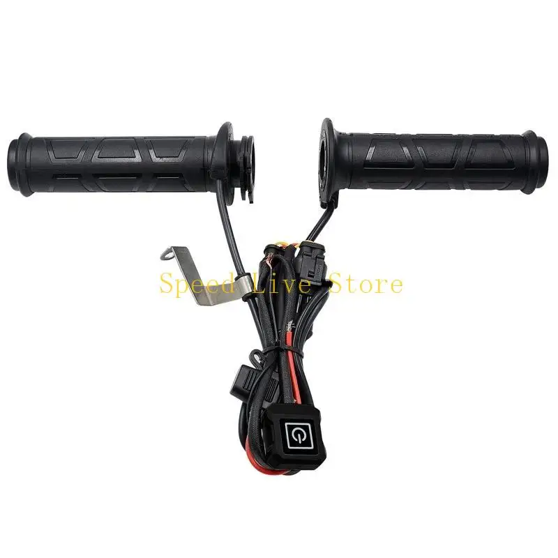 

Универсальный 12 В мотоциклетный электрический руль с подогревом, ручки для двигателя с горячей ручкой, электрические ручки с подогревом для велосипеда