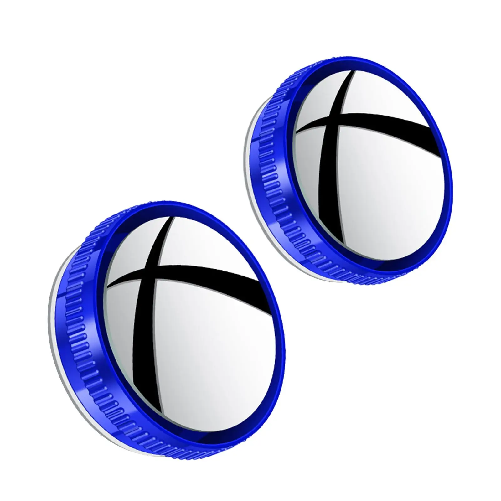 

Waterproof Car Blind Spot Mirror Round Convex Adjustable Rearview Wide Angle for Universal Vehicles Safety Driving