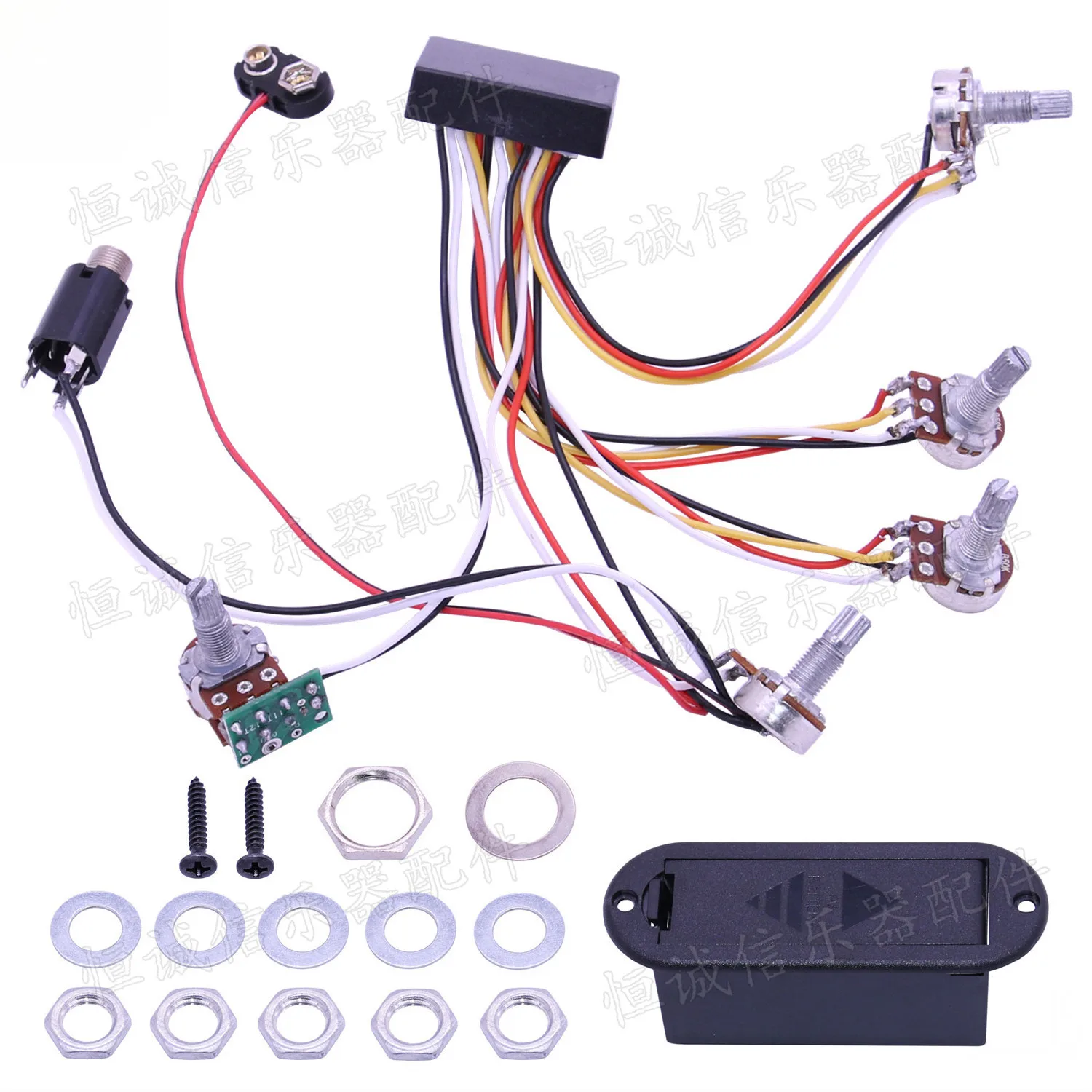 Electric Bass Active Line 3-stage Electric Bass 5 Electronic Circuits Electric Guitar Bass Pickup Line Wholesale