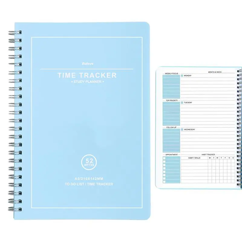 Journal Notebook Goals Journal Daily Notebook Portable Weekly And Monthly Planner Planner Notepad For Kids Teachers Adults