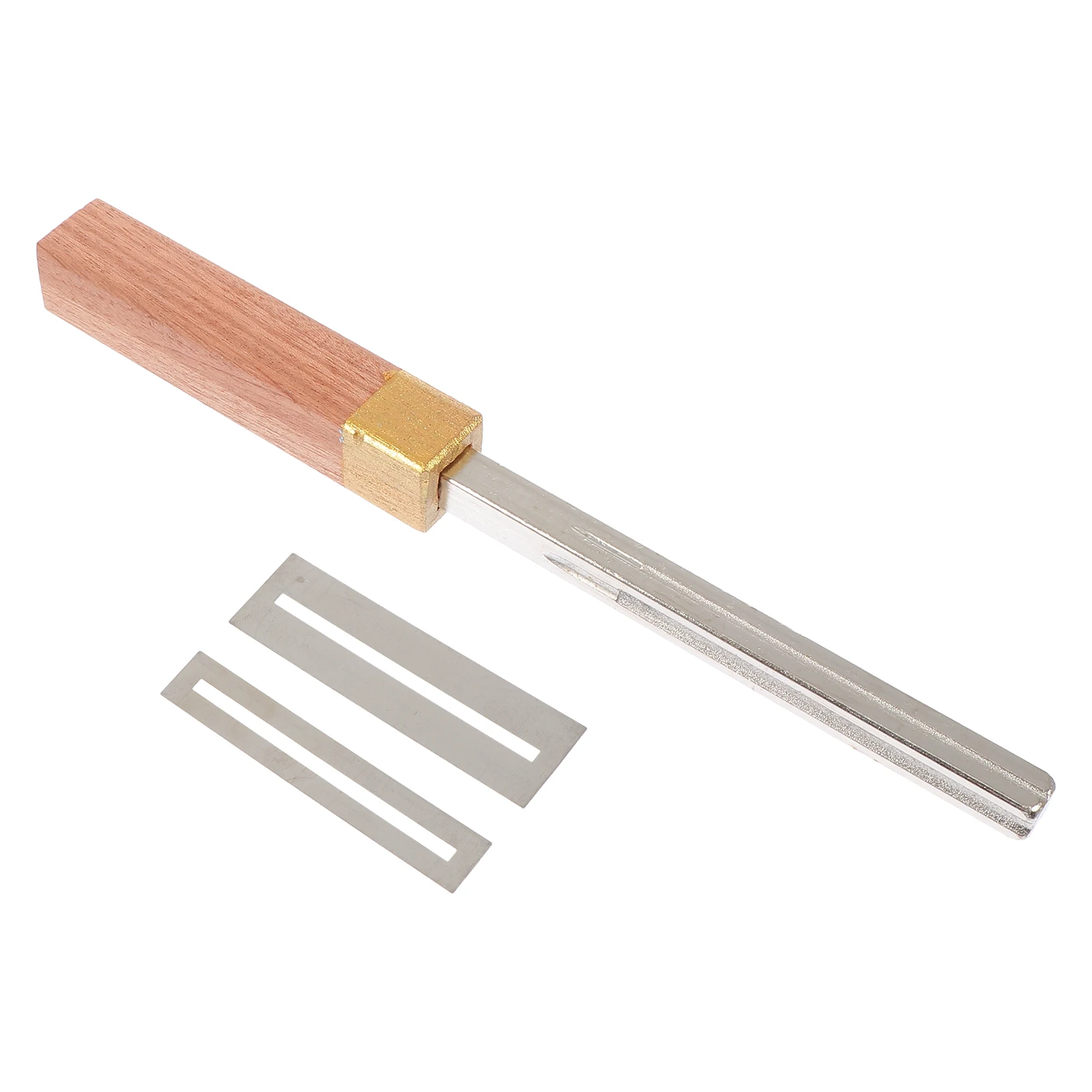 

1Set Guitar Frets File Durable Wood Handle High Fret Leveler for Electric Acoustic Bass Ukulele Repair Kit