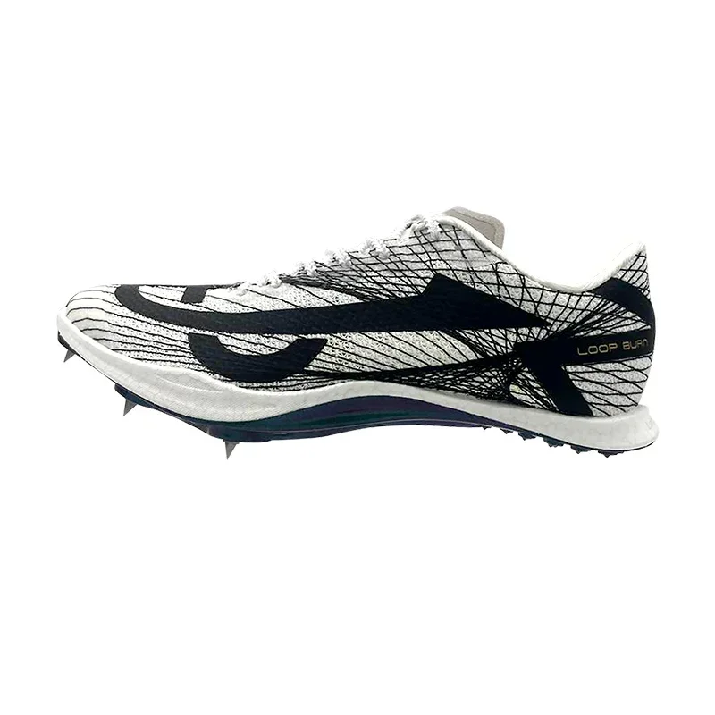 

Loop Burn Track Field Thick Soled Spikes Sprint Shoes Athletics Sprint Men's Carbon Plate Long Jump Short Running Sneakers