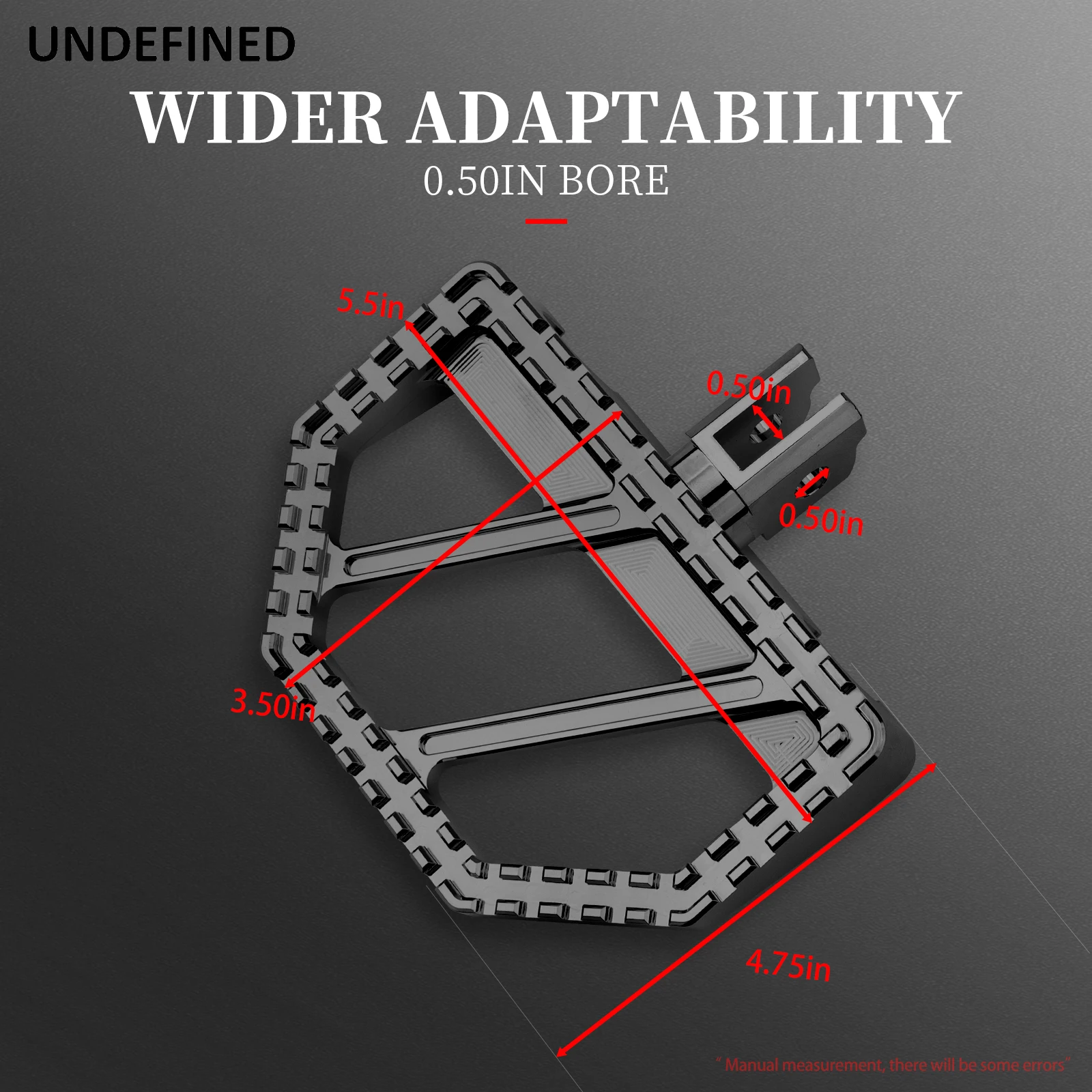 

Motorcycle Riot Front Foot Pegs Footrests Pedals Moto Footboards Aluminum For Harley Softail Fat Boy Fat Bob FXBB FXDR114