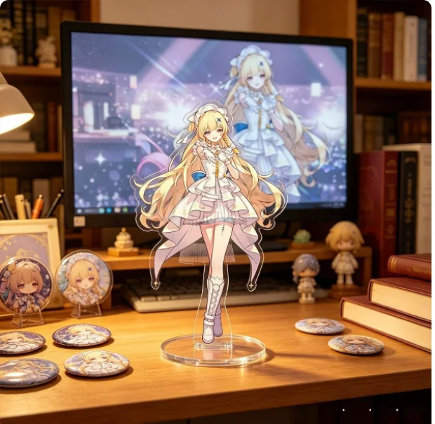 Anime Wuthering Waves Aemeath Dani Rover Phoebe Acrylic Stand Figure Model Plate Cosplay Collection Desktop Decor Gifts New XYZ