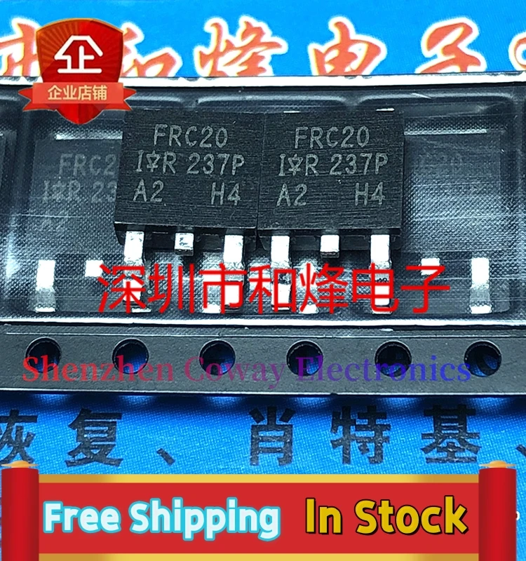 10PCS-30PCS  IRFRC20 FRC20  TO-252 MOS   In Stock Fast Shipping