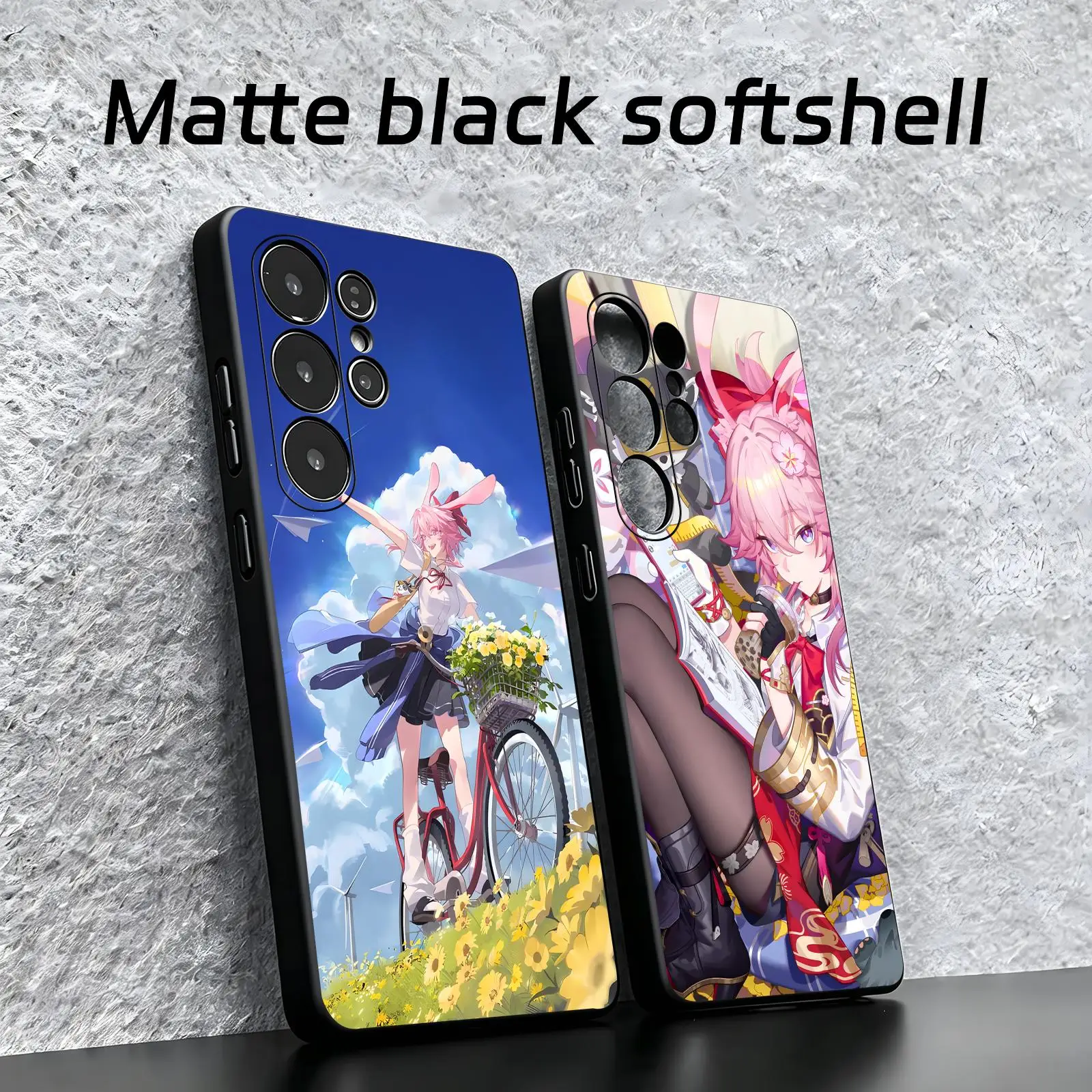 Honkai Star Rail Evanescia  Phone Case For Samsung S26 S25 S24 S23 S22 S21 S20 Ultra Note20 Soft black Shockproof Cover