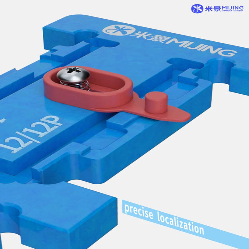 Fixture MIJING DC10สายแบตเตอรี่รูปแบบแม่พิมพ์สำหรับ IP 11 Pro Max 12Mini 12 Pro Max Flex ติดตั้ง