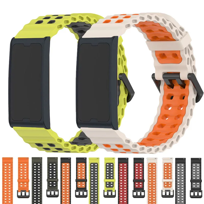 22mm Atmungsaktives Silikonarmband für Amazfit Helio Armband für Amazfit Balance 2 1/Cheetah Pro/Active Max GTR 4 3 2 Bip 6 5