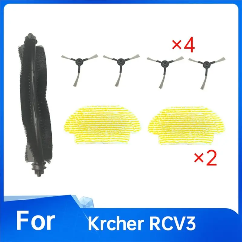 A52Q-Zubehör für Kkrcher RCV3 Staubsauger Hauptbürste Seitenbürste Hepa-Mopp Zubehör – Detail 5
