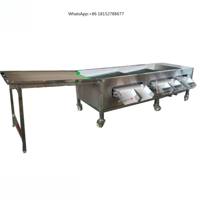 Potato Blueberry Onion Fruit Vegetable Table Sorter Roller Grader And Size Sorting Grading Machine For Sale