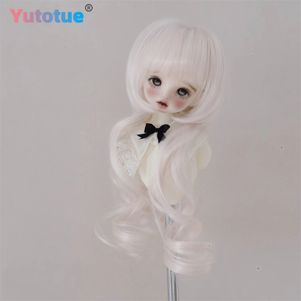 Yutotue Dolls Hair Wig for 1/6 BJD Doll Cute Doll DIY Replacement Wigs fit for head circumference 15-17cm