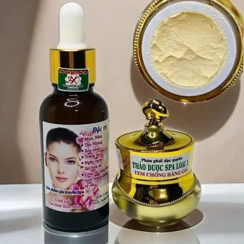 

Vietnamese Imported Whitening Set Comboserumfacekemtaitao Reduce Facial Puffiness Eliminate Acne Reduce Large Pores