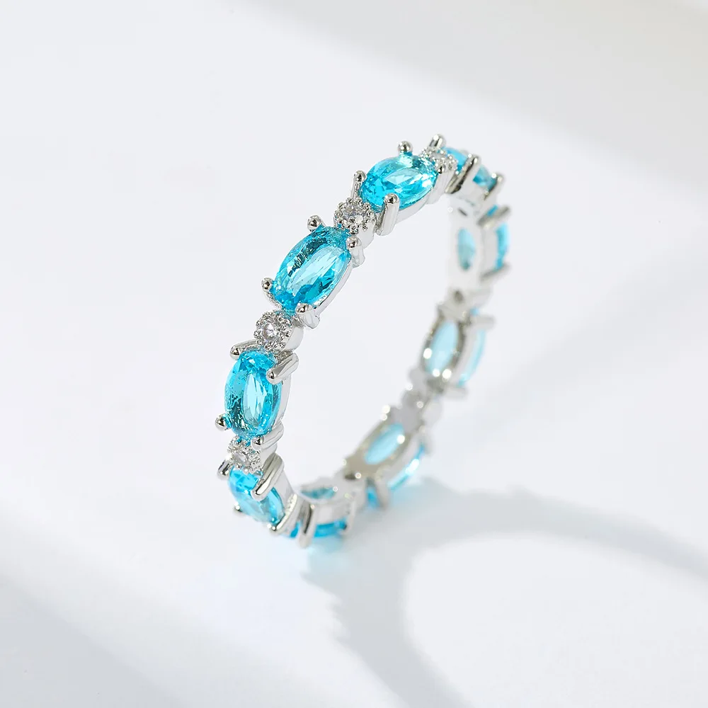 Zierlicher grüner Kristall-Versprechensring mit weißen Zirkonia-Steinen, Vintage-Statement-Schmuck für Frauen, bedeutungsvolle Geschenke zum Hochzeitstag – Detail 11